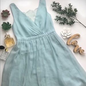 •Anthropologie•hitherto• 👗 •baby blue• dress